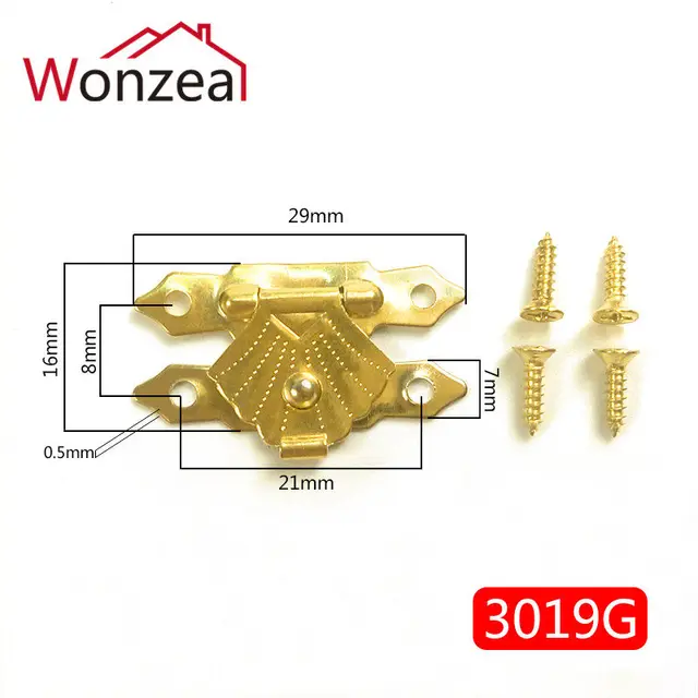 25 PK Miniature Die Cast Antique Brass Finish Jewelry Box Chest Padlock N213520 25 PK Miniature Die Cast Antique Brass Finish Jewelry Box Chest Padlock N213520