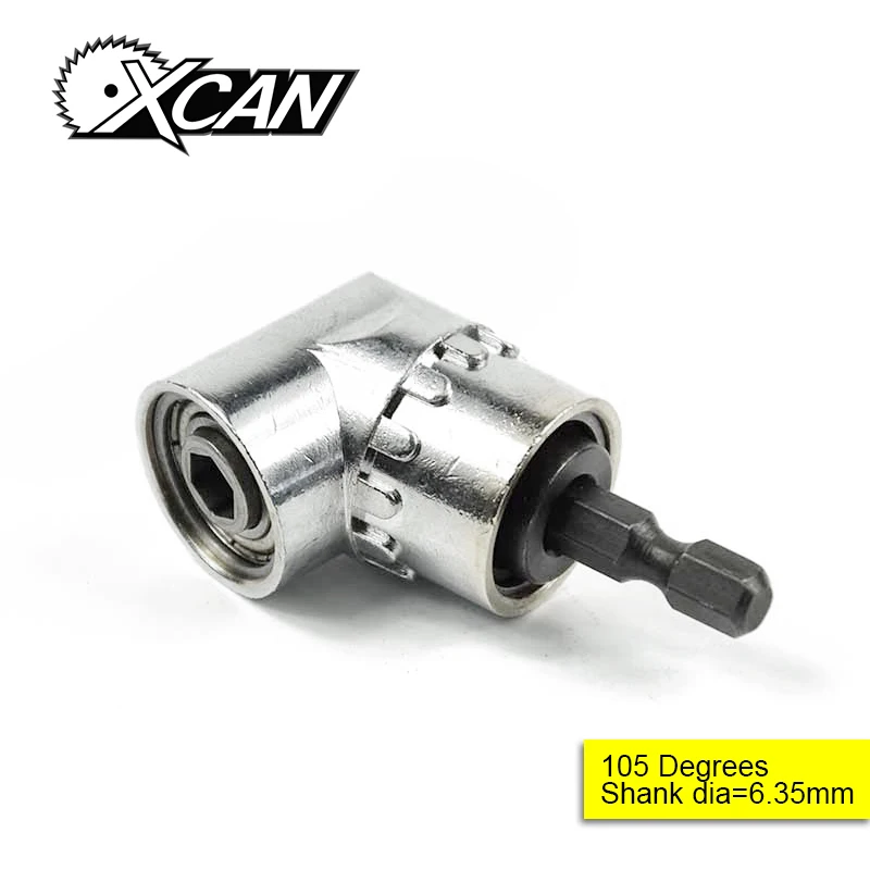 

Free Shipping New 105 degrees 1/4" Adjustable Hex bit Angle Driver Screwdriver tools