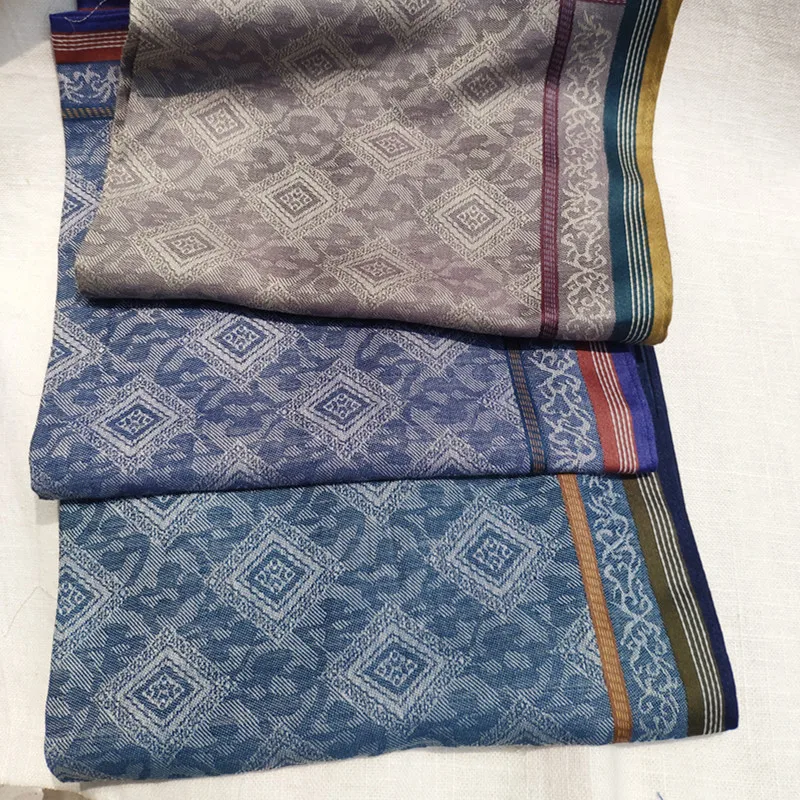 Мужской платок. Ремесло бутик жаккардовый Мягкий абсорбирующий хлопковый