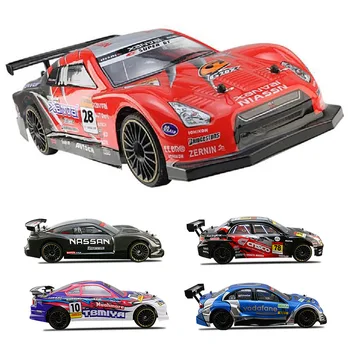 

25km/h 1:14 Funny Explosion Proof Drift 2.4GHz RC Car Simulation Four Wheel Drive Kids Toy PVC USB Rechargeable High Speed Gift
