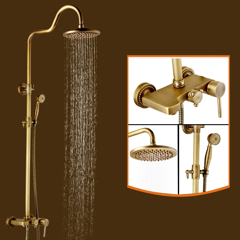 Nuevo grifo de cabeza de ducha redondo de latón antiguo con mango único grifo mezclador con ducha de mano: Cheap shower head faucets, Buy Quality shower mixer tap directly from China faucet shower head Suppliers: Nuevo grifo de cabeza de ducha redondo de latón antiguo con mango único grifo mezclador con ducha de mano
Disfruta de las siguientes ventajas: ✓ Envío gratuito a todo el mundo ✓ Oferta disponible durante un tiempo limitado ✓ Devolución sencilla