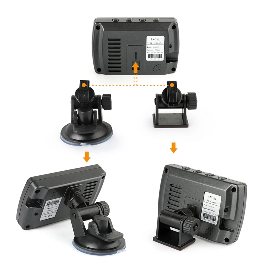 Ancel-A501-Car-OBD-Gauge-HUD-Digital-Display-Driving-Computer-Speed-Meter-Fuel-Water-Coolant-temperature