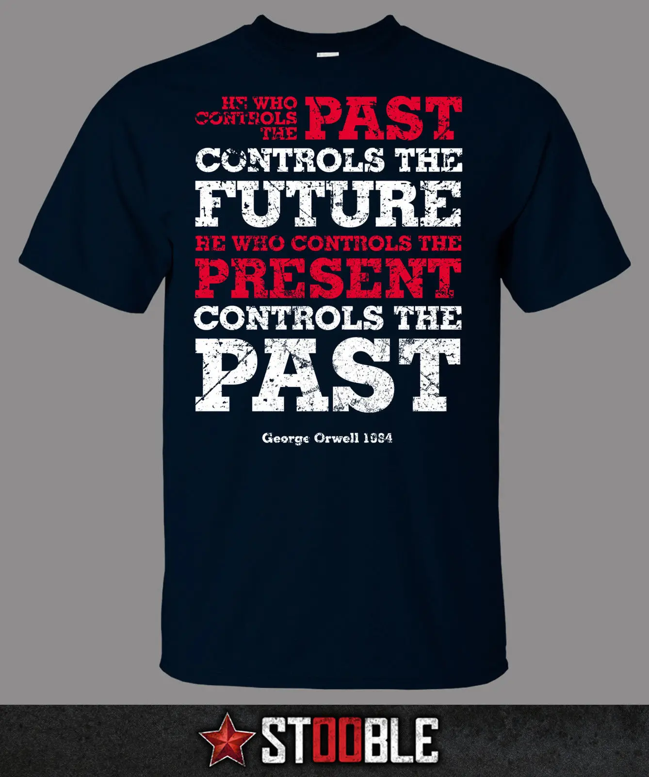 

George Orwell 1984 T-Shirt - Direct from Stockist New T Shirts Funny Tops Tee New Unisex Funny High Quality Casual Printing