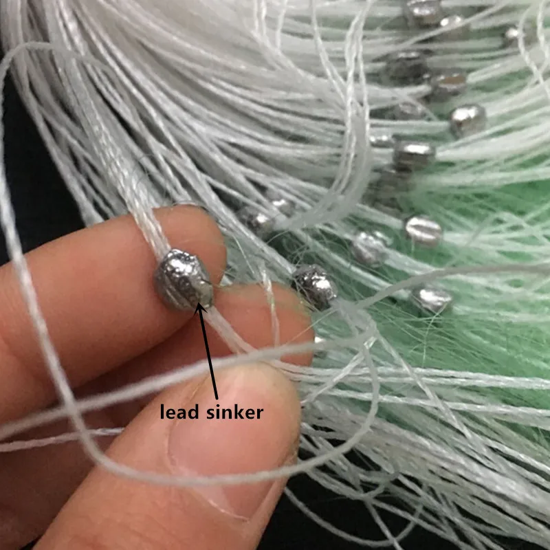 soft monofilament nylon 3layer fishing net depth 1m-1.8m gill net length 55m small mesh fishing network rede de pesca fish net