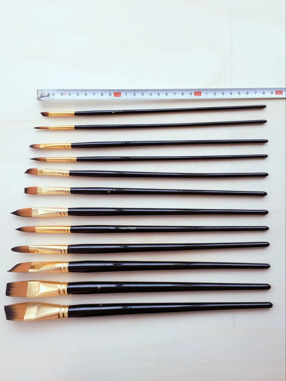 Высокое качество нейлон paintbrushes 12 шт./компл. и кисточки мешок акварель/Гуашь/акрил/кисти для рисования маслом книги по искусству принадлежности для рисования
