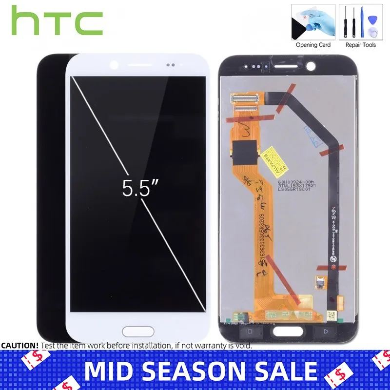 

ORIGINAL 5.5'' LCD For HTC 10 EVO LCD Display Touch Screen Digitizer For HTC 10 EVO Bolt Display Evo 10 LCD Replacement Parts