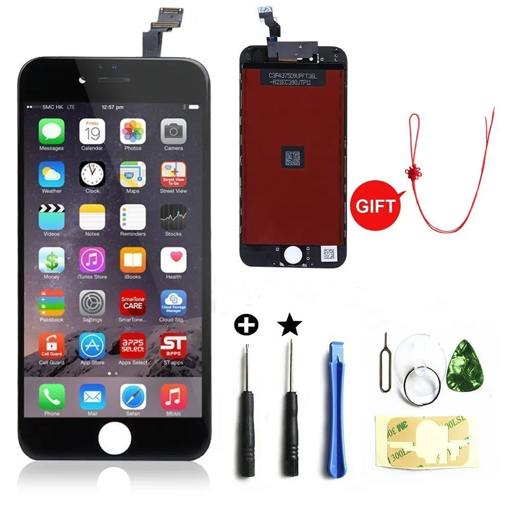 Замена ЖК дисплея и сенсорного экрана дигитайзер полная сборка для iPhone 6 (4 7 дюйма)