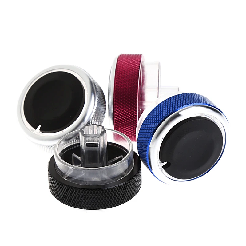 3PCS Air Conditioning heat control Switch knob AC Knob case For Ford for Focus 2 MK2 3 MK3 Sedan Hatchback Mondeo accessories