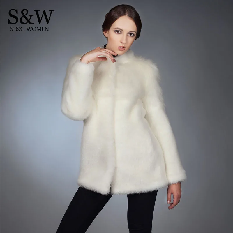 White faux fur coats for women new white faux fur coats and jacket for women long sleeve fashion elegant female autumn winter outwear fuffly fake fur coat - (L) for $51 - Compare prices of products in Clothing from Online Stores in Australia. Save with hereuloadu5.ga!