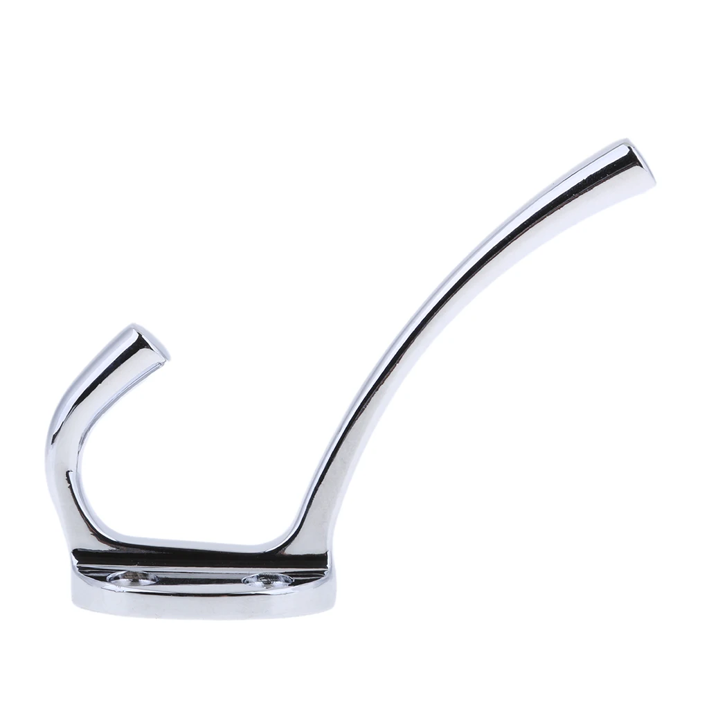 Marine Stainless Steel Polished Hat & Coat Hook Hanger Boat Pothook Hardware