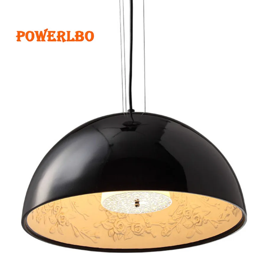 

Powerlbo pendant light with Resin Material Foyer E27 LED Marcel Wanders Internal Pattern Led Hanging Light living room bar