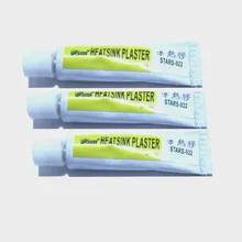 3pcs/lot 5g Thermal Pads Conductive Heatsink Plaster Viscous Adhesive For Chip GPU VGA RAM LED IC cooler radiator cooling
