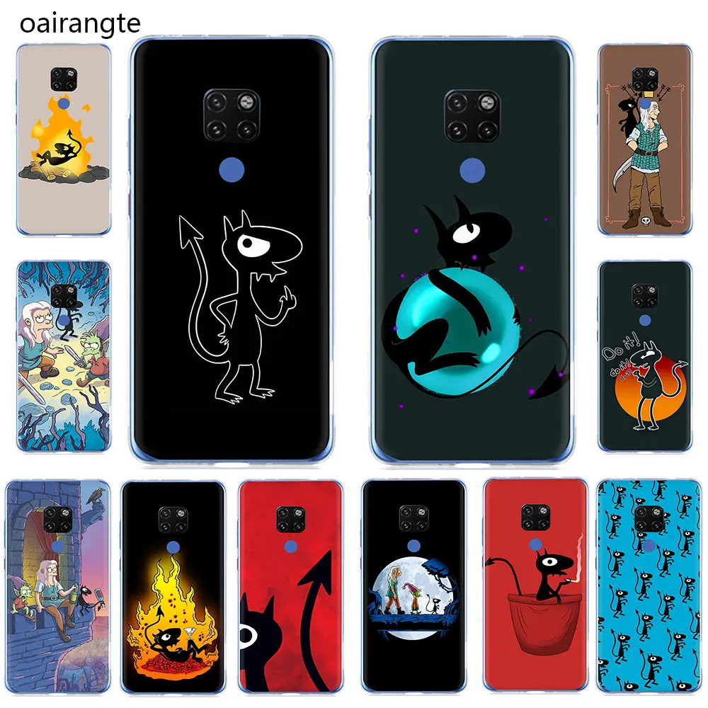 

Disenchantment Hard Phone Case for Huawei Mate 10 20 30 Pro Nova2i 3i 3 5i Lite Y5 6 7 9 2017 Prime 2018
