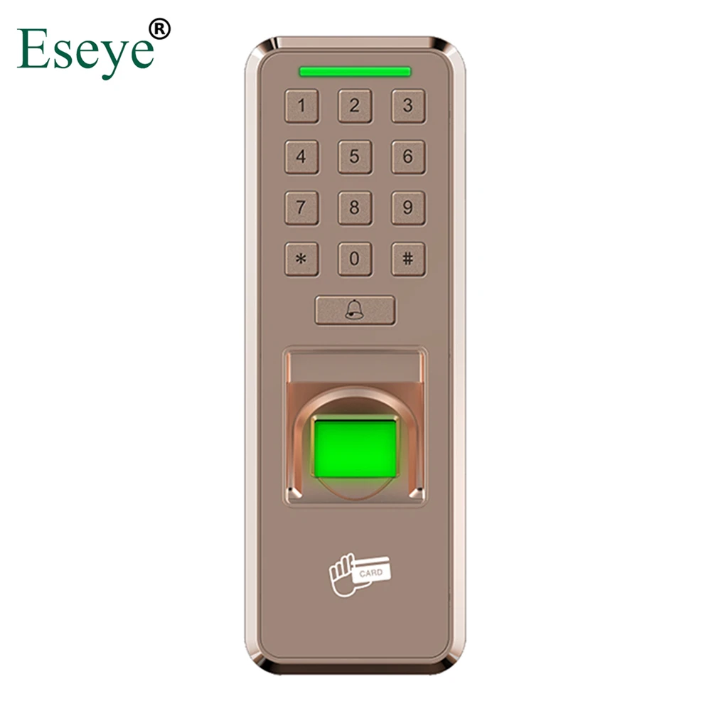 Eseye Fingerprint Door Lock  Access Control USB Access Control Keypad Reader Home Employee Device Entry Exit Record Door Lock   