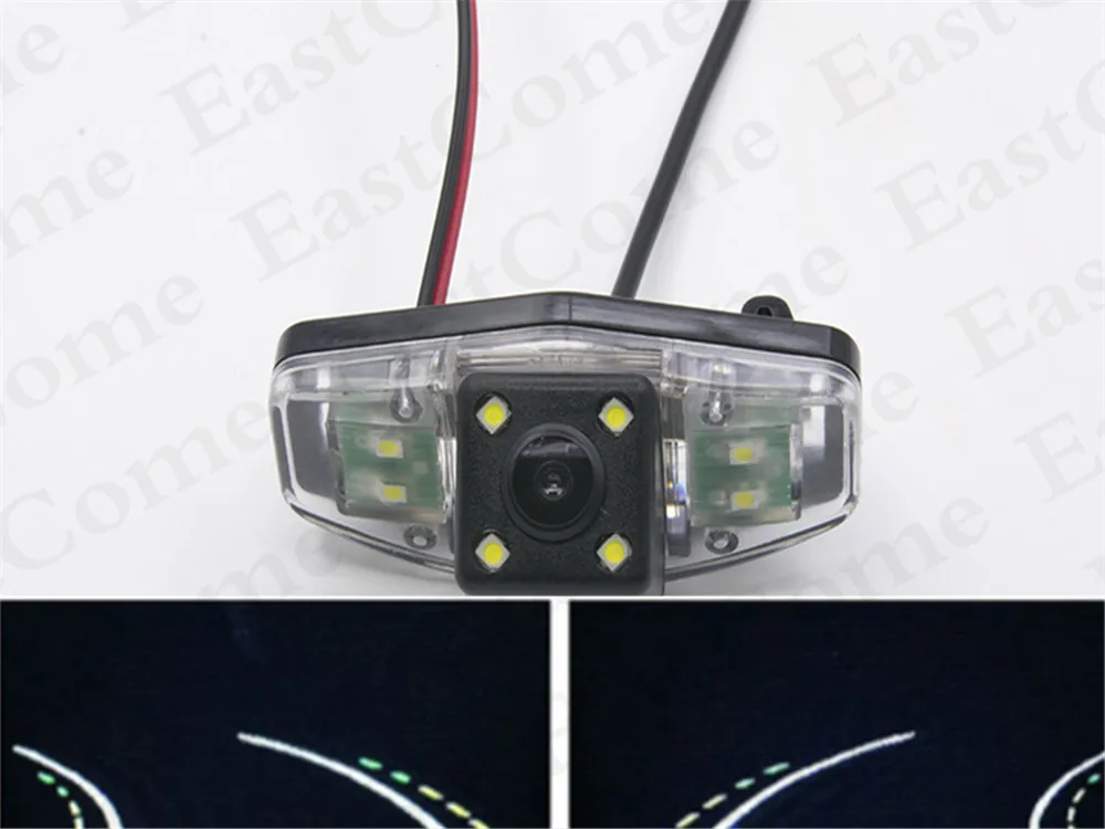 Car Dynamic Trajectory Tracks Parking Rear view Camera for For Honda Accord 2005 2006 2007 2008 2009 2010 Waterproof | Автомобили и