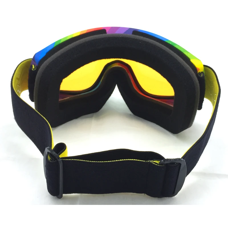 Лыжные очки для мотокросса для мужчин и женщин Велоспорт Мотокросс ветрозащитный очки UV400 защита противотуманные лыжные о