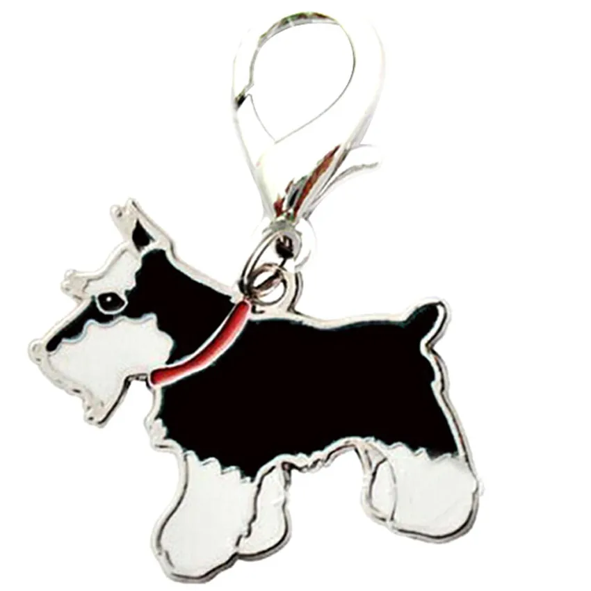 Практичный 2019NEW SchnauzerDog Tag Диск Pet ID аксессуары из эмали воротник с фокусным