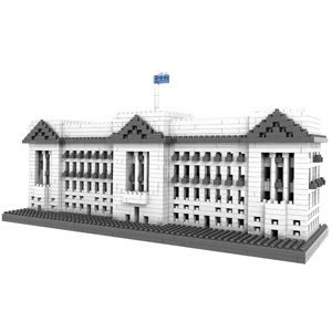 LOZ Мировая архитектура фигурки Храм Василия Блаженного Биг Бен Букингемский