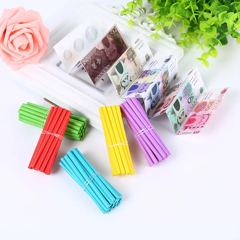 

100pcs Colorful Bamboo Counting Sticks Mathematics Teaching Aids Counting Rod Kids Preschool Math Learning Toys for Children