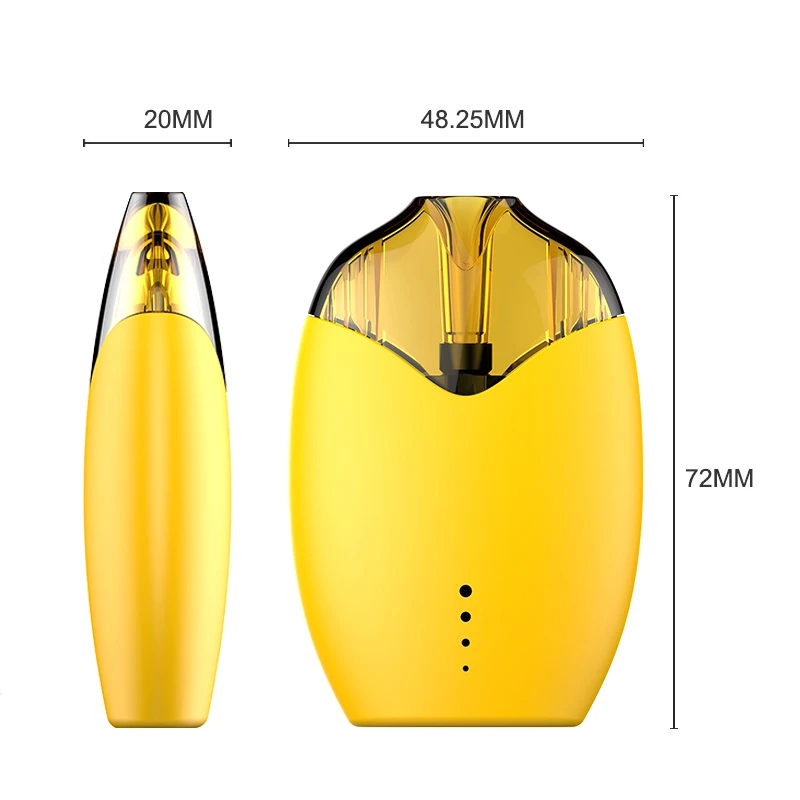 Открытый Pod система Альд лимон электронные сигареты стартовый набор с 3 мл бак 520 мАч встроенный аккумулятор Портативный Vape ручка комплект