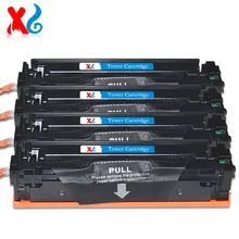 Тонер картридж 202A CF500A CF501A CF502A CF503A совместимый с HP Color LaserJet Pro M254dw