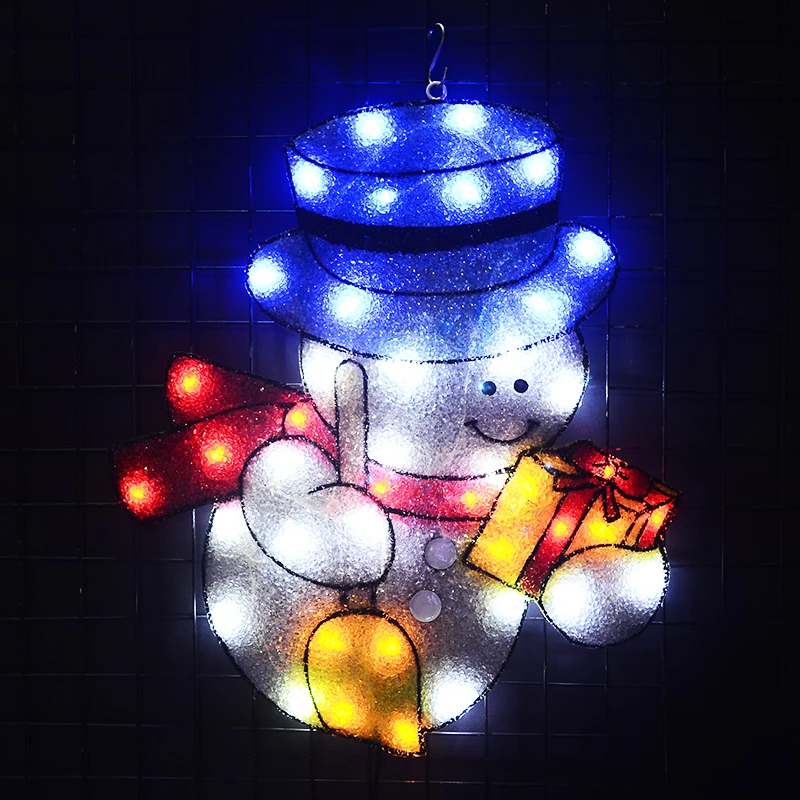 2D xmas snowman motif light - 20.5 in. Tall 24V christmas tree decoration outdoor holiday festival light navidad 2018 2D xmas snowman motif light - 20.5 in. Tall 24V christmas tree decoration outdoor holiday festival light navidad 2018
