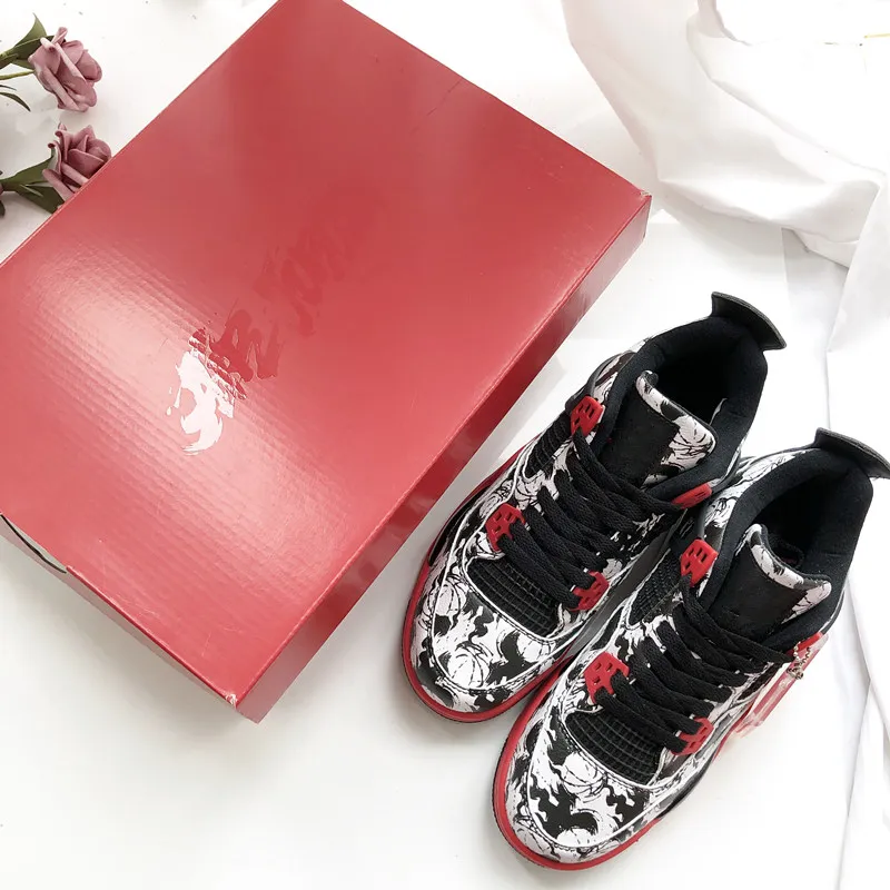 

New Hot sale Fashion and Brand Bred Tattoo NRG Patta OG retro aj Punch Men's shoes for Male Athletic Basket Sneakers Max size 47