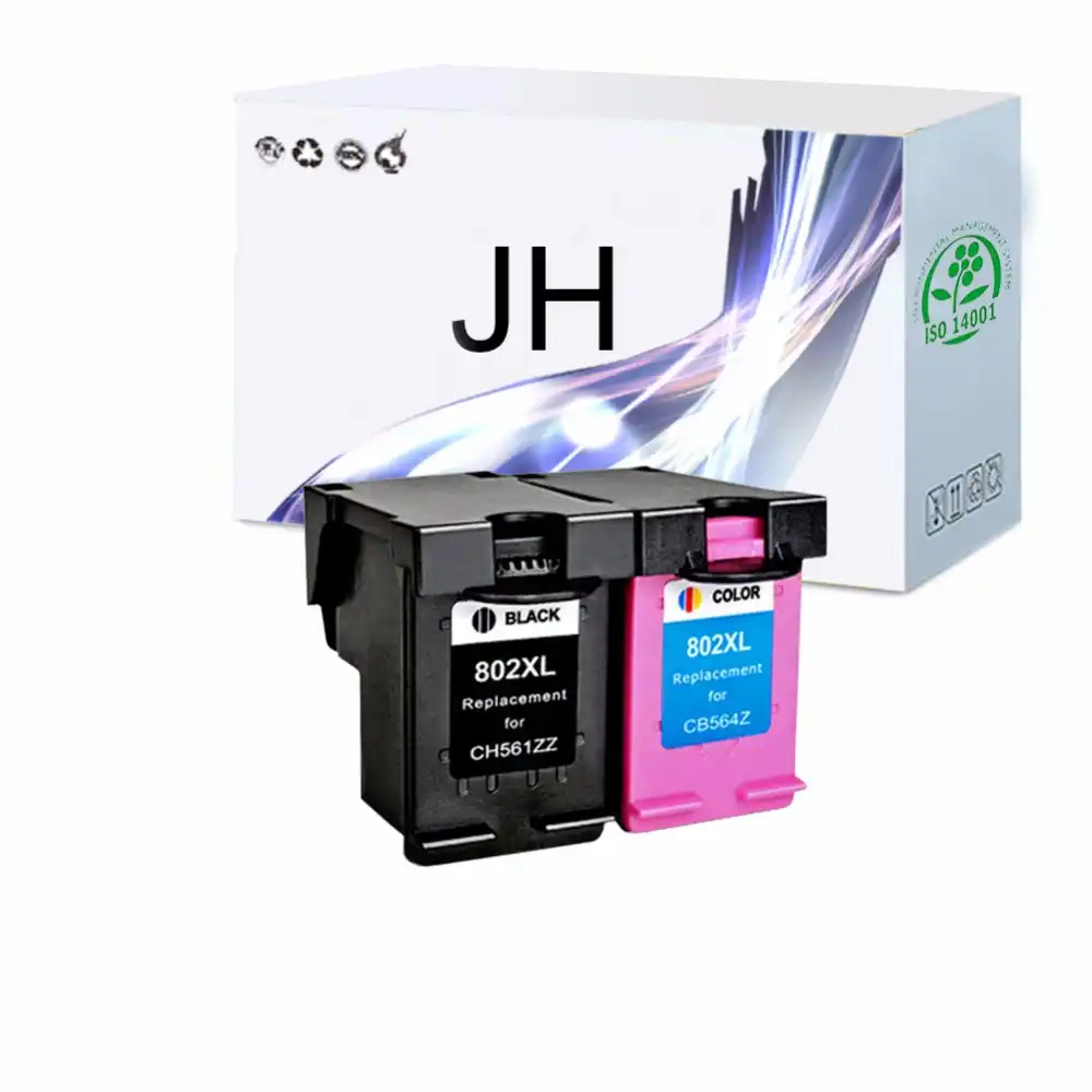 Совместимые чернильные картриджи JH 802 XL для принтера HP DeskJet 1050 2050 3050 2150 3150 1010 1510