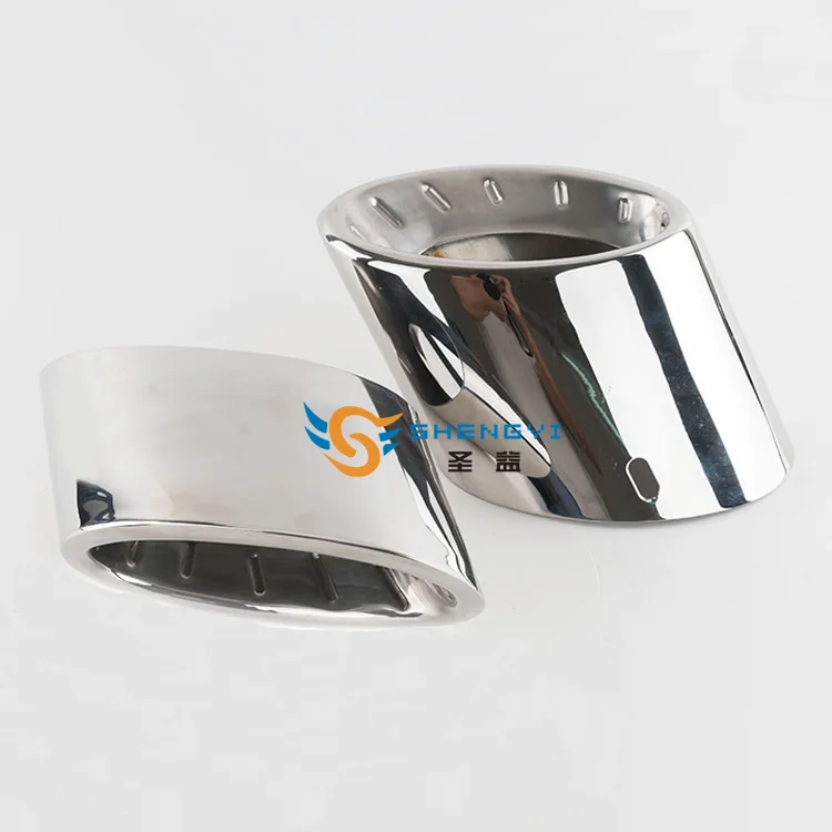 Hotselling ja*guar XF XJL exhaust pipe modified f-pace modified XFL XF XJL XE modified double out four-outlet muffler tip Hotselling ja*guar XF XJL exhaust pipe modified f-pace modified XFL XF XJL XE modified double out four-outlet muffler tip