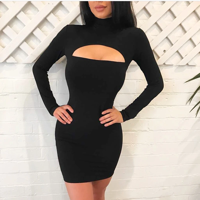 cut out mini dress (5)
