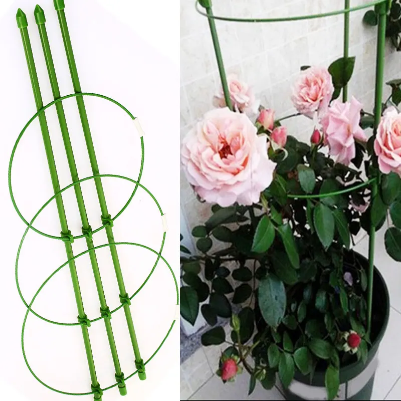 45cm Flower Plants Clematis Climbing Rack Support Shelf House Plant Growth Scaffold Ladder Building Garden Tool