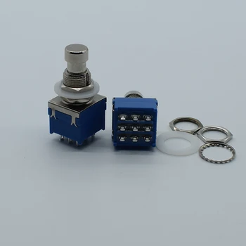 

1pcs Push Self-locking Button Switch Green/Red Colors Electric Switch for DIY Model Making
