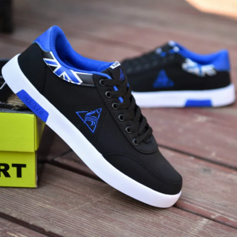 New 2019 Spring Summer Canvas Shoes Men Sneakers Low top Black Shoes Men's Casual Shoes Male Brand Fashion shoesujm9