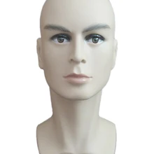 Мужской манекен головной убор парик учебная голова модель Мужская голова модель