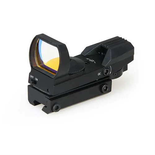 

PPT Tactical 1X Magnification 4 Reticle 11MM Base Mini Red Dot Scope For Hunting Shooting HS2-0094B