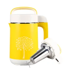 Желтый без сетки легко чистящие сушеные бобы соевого молока риса зерновых фруктовый сок многофункциональный электрический производитель соевого молока