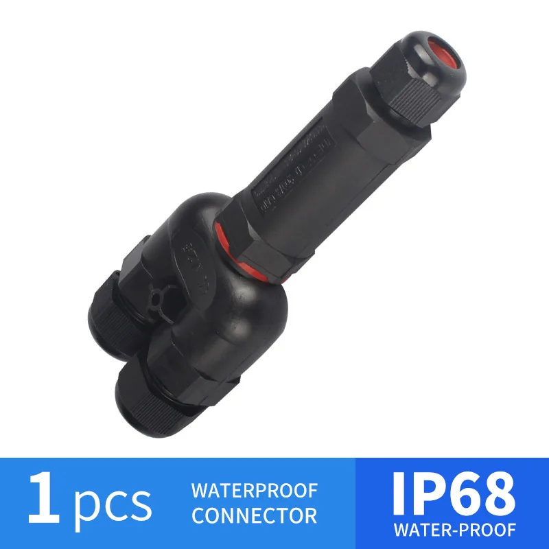 

5Pin IP68 T-Type Wire Waterproof Terminal Connector Y-Type Quickly Connected 5 Pin Sealed IP 68 Retardant Junction Boxes