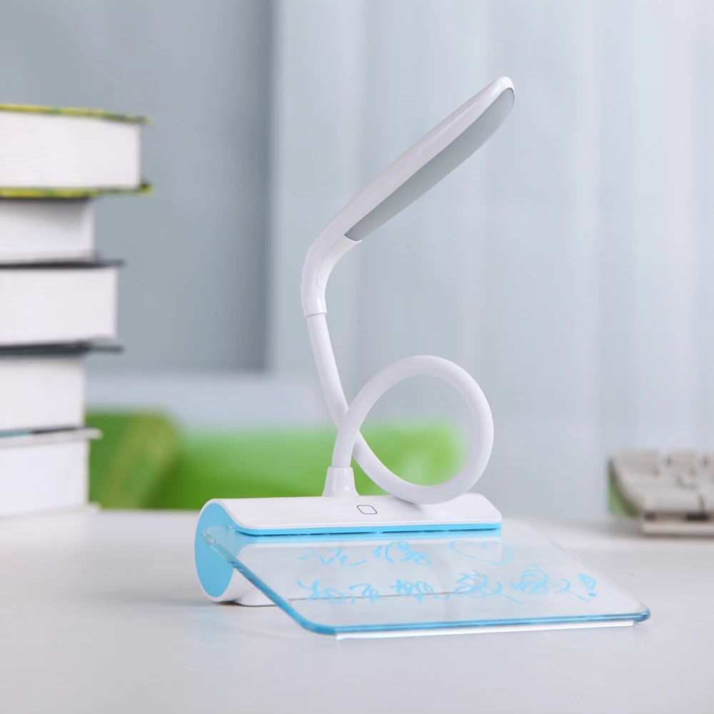 Najtaniej Lampa stołowa led nowość ochrona oczu USB lampa na biurko z akumulatorem przełącznik dotykowy lampka do czytania tablica ogłoszeń światło 3 tryb ściemniania