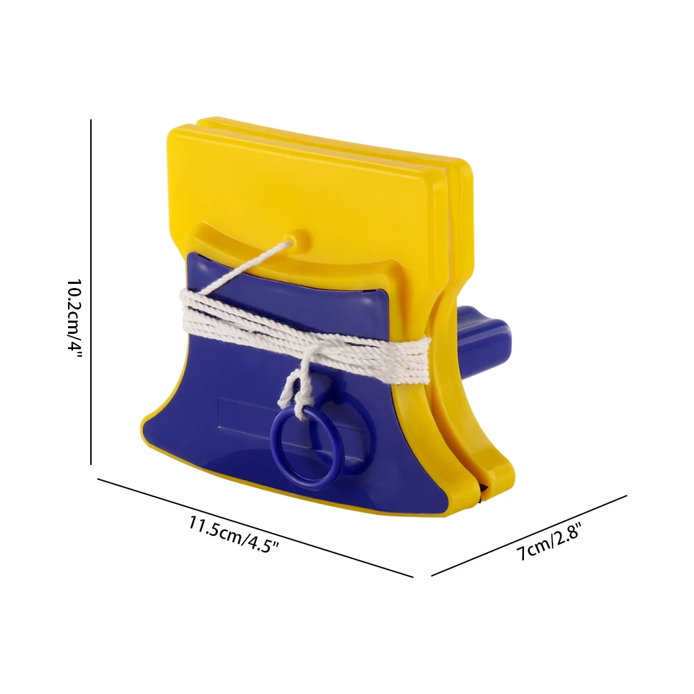 Магнитная щетка для мытья окон, бытовой двусторонний инструмент для очистки окон, магнитный очиститель окон, поддержка