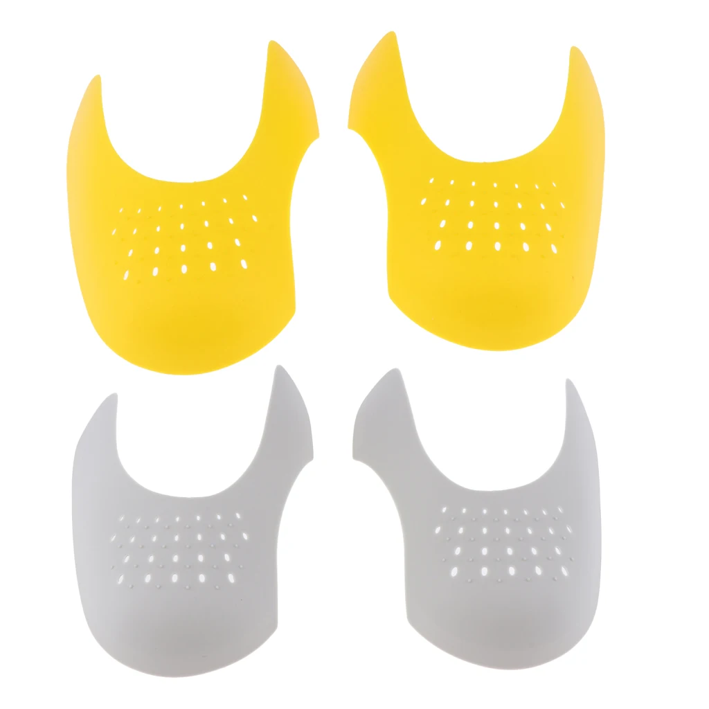 

2 Pairs Women Men Sneaker Shields Protector Durable Toe Box Force Fields Decreaser - Insert Anti Creases 14.5x8.5x3.5cm