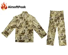 Men s Snake Skin Combat Zipper Jacket Long Cargo font b Pant b font Paintball Airsoft
