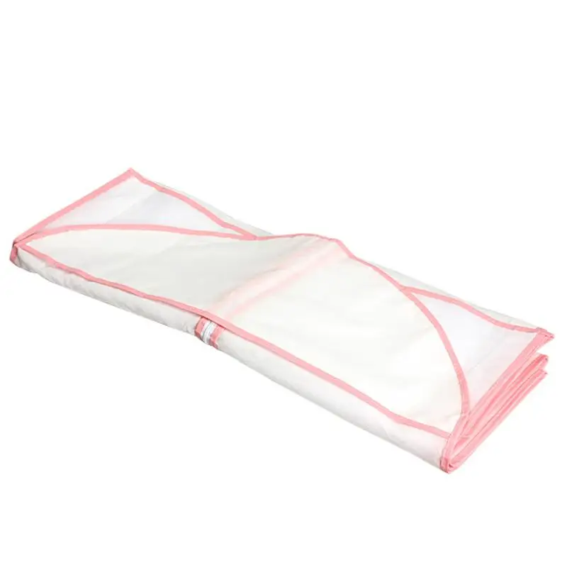 غير المنسوجة الملابس تخزين حقيبة الملابس أكياس الملابس الغبار غطاء حامي القضية ل فستان الزفاف ثوب