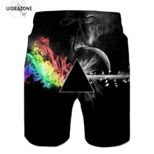 Летние шорты мужские новые модные брендовые воздухопроницаемые пляжные шорты мужские шорты удобные геометрические 3D крутые шорты