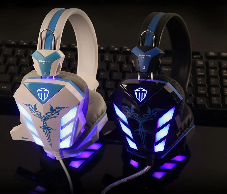 casque audio lumineux