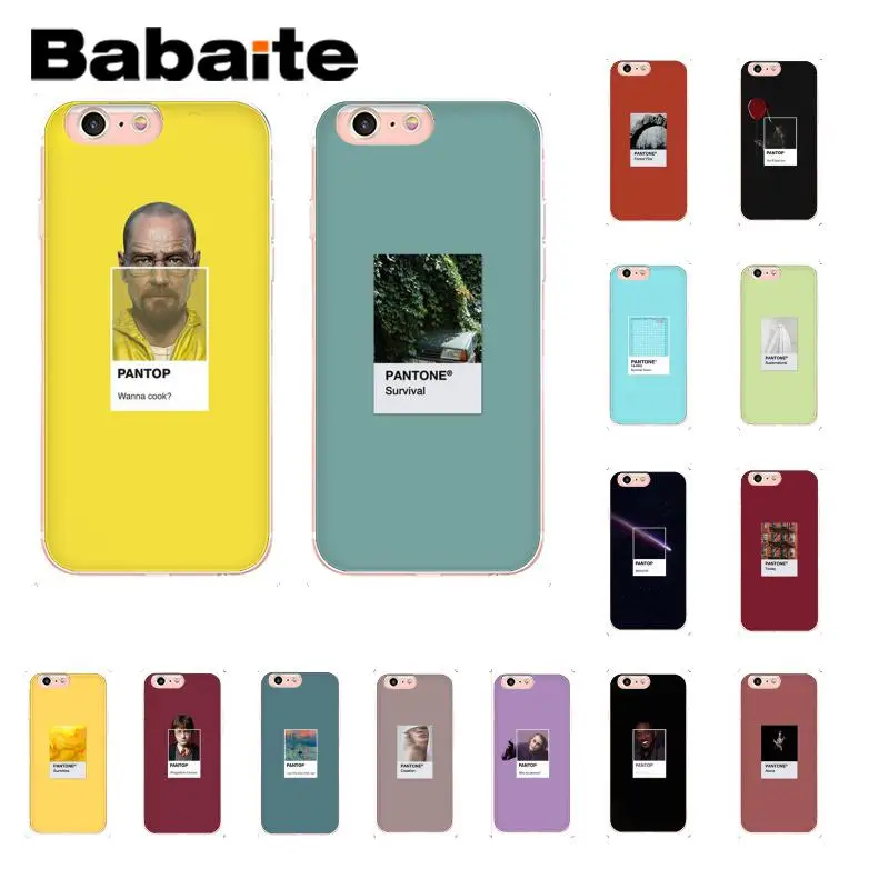 

Babaite Pantone Breaking Bad Harry Potter Customer High Quality Phone Case for iPhone 8 7 6 6S Plus X XS MAX 5 5S SE XR Cover