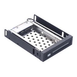 Uneatop 2.5in disque SATA Chaude Plateau remplaçable sans Internes Rayonnage Mobile pour 3.5 "disquette baies 