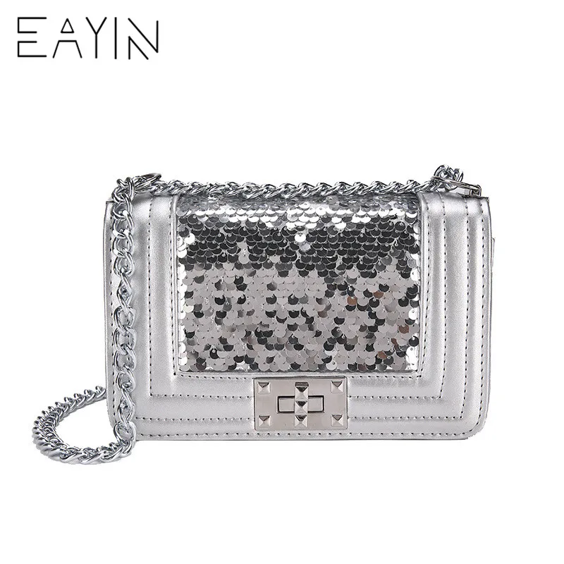 

New Women Crossbody Bags Sequin Women Famous Brand Luxury Handbag Women Bag Designer Messenger Bag For Women Sac A Main