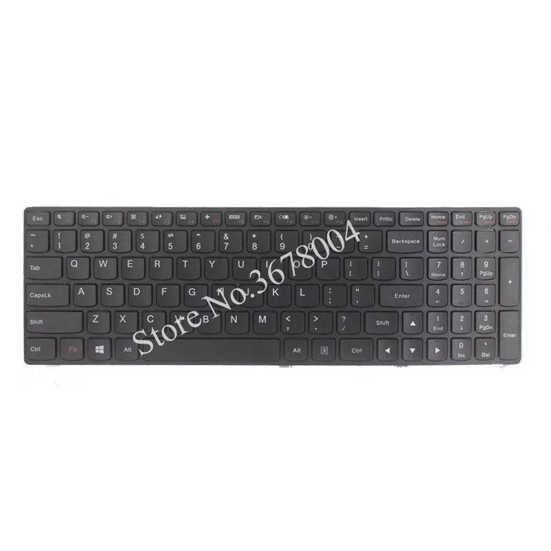 Новинка для lenovo G500 G505 G500A G505A G510 G700 G700A G710 G710A G500AM G700AT US клавиатура ноутбука 25210891 MP-12P83US-6861