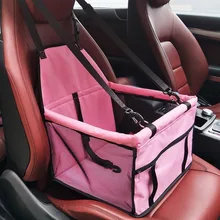 Pet Dog Carrier Folding Car Seat Pad Safe Carry House Puppy Bag Car Travel Accessories Waterproof Dog Seat Bag Basket