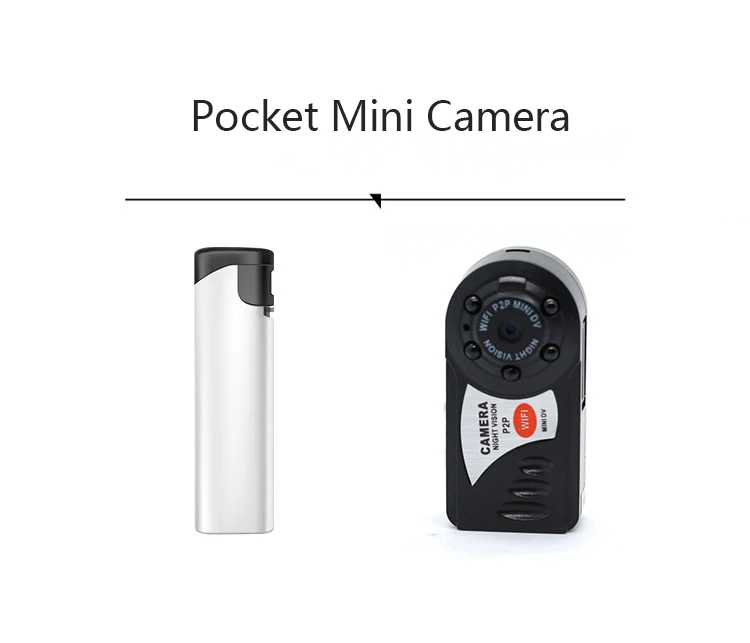 HD Q7 WiFi IP мини-камера 5 свет ИК ночного видения P2P Беспроводная микро камера Дистанционное управление видео Переработка запись для iPhone Android